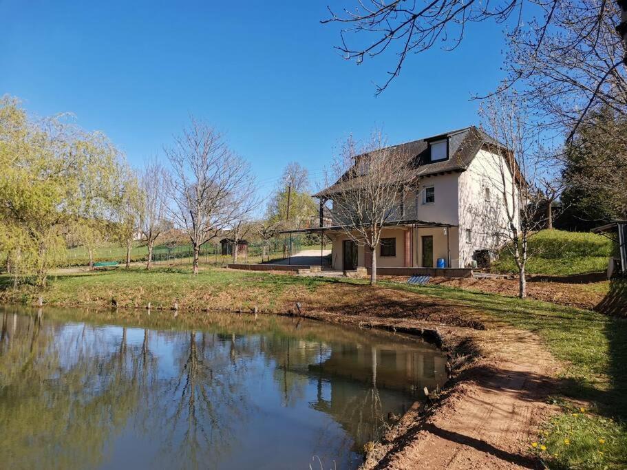 Maison De Campagne Avec Lac Prive Villa Saint-Come-d'Olt Exterior photo